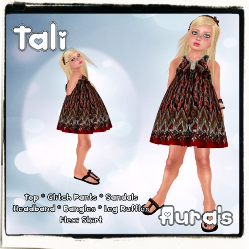 *Aura's* Tali Dress - Red