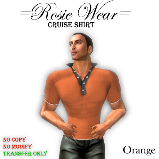 =Rosie Wear= Cruise Shirt_Orange