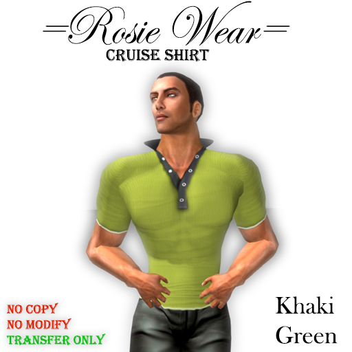 =Rosie Wear= Cruise Shirt_Khaki Green