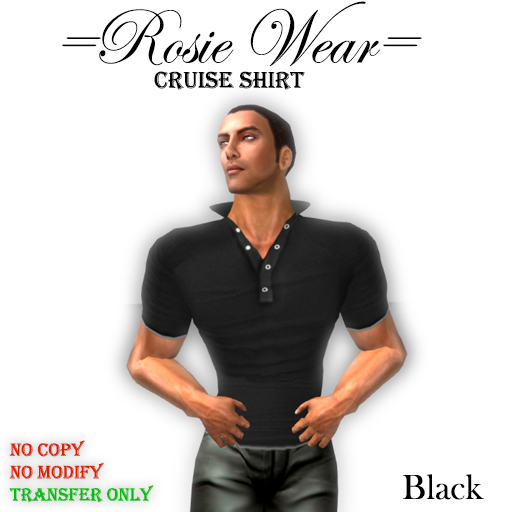 =Rosie Wear= Cruise Shirt_Black
