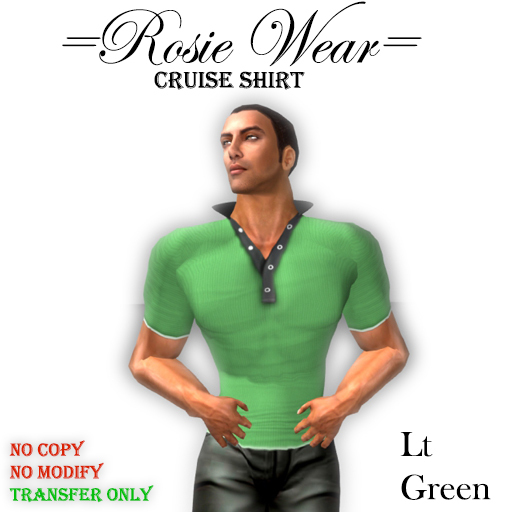 =Rosie Wear= Cruise Shirt_Lt Green