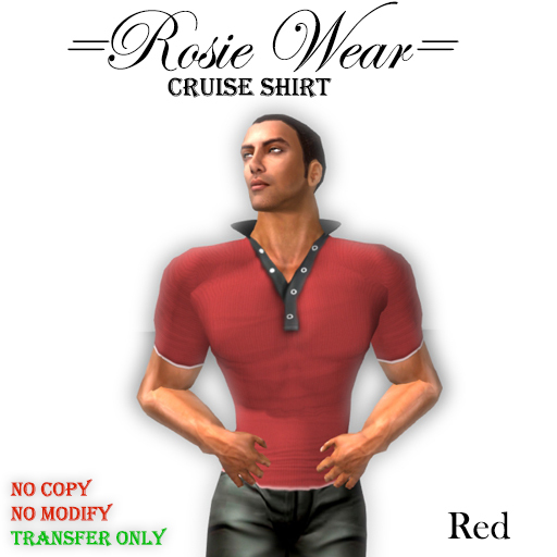 =Rosie Wear= Cruise Shirt_Red