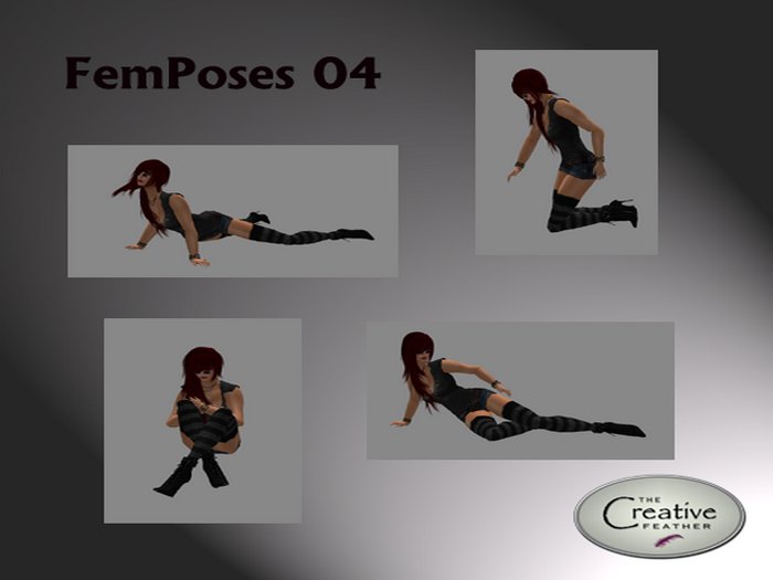 TCF "FemPoses04" FP single poses