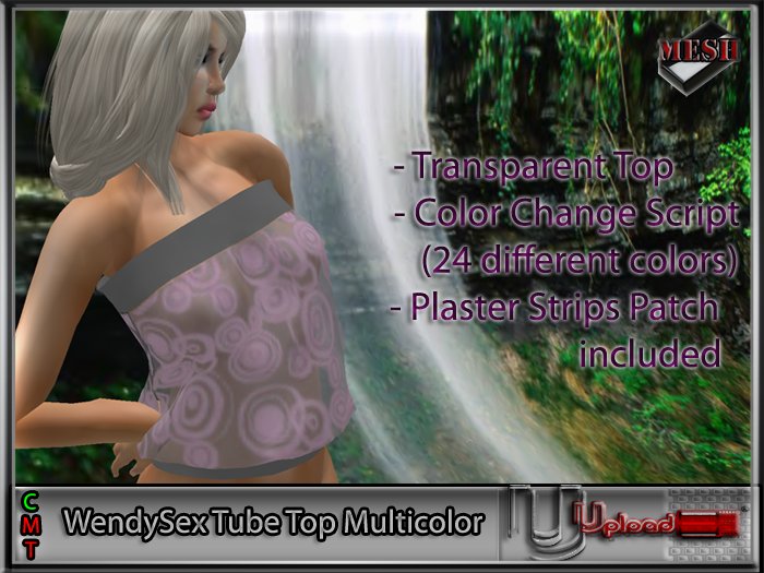 Upload[_]:: - WendySex Tube Top Multi ( MESH )