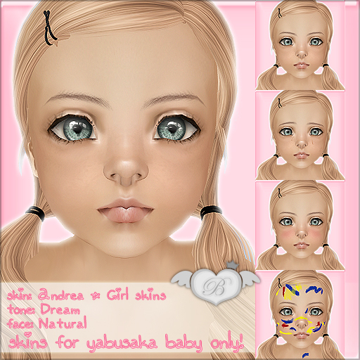 DEMO :*B*: Andrea Skin {Dream} Natural - For YABUSAKA BABY ONLY