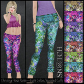 :::Sn@tch Christina Floral Pants:::