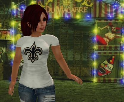 Second Life Marketplace - New Orleans Saints Tee