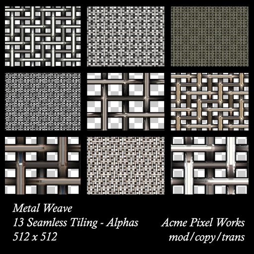 Textures - Metal Weave