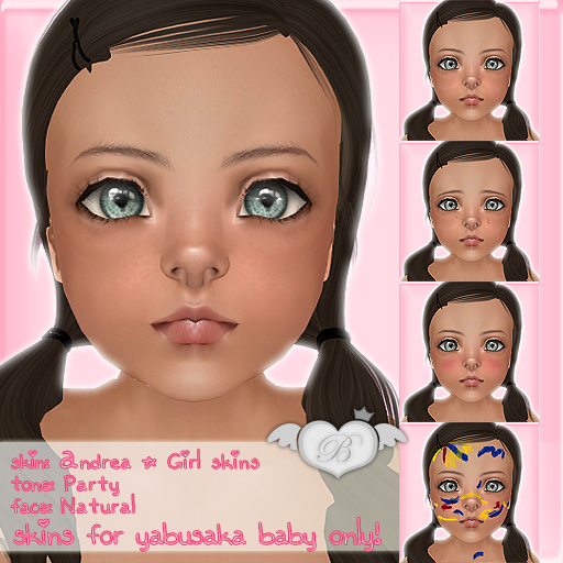 DEMO :*B*: Andrea Skin {party} Natural - For YABUSAKA BABY ONLY