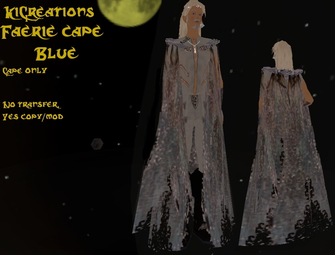 Faerie cape Bluebox