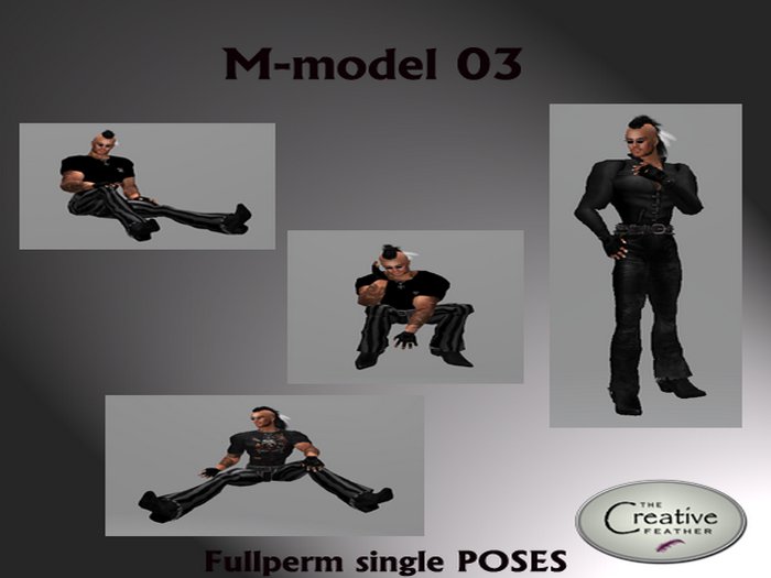 TCF "Male model 03" FP single poses