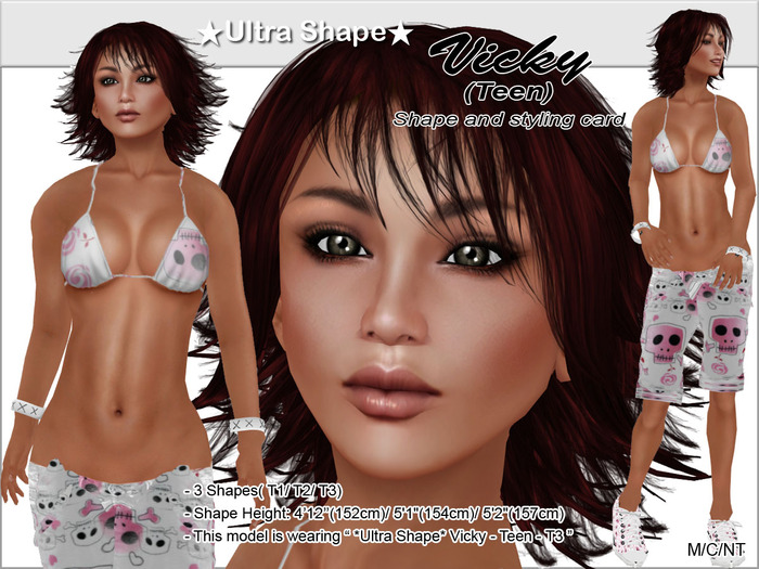 *Ultra Shape* Vicky Teen - 4'12"/ 5'1"/ 5'2"