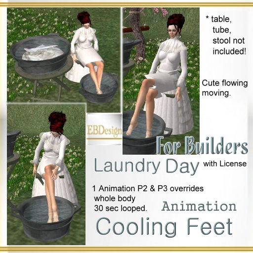 EBDesign - Laundry Day - Cooling Feet