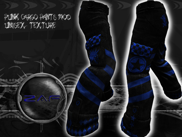 Punk Blue Cargo Texture MOD