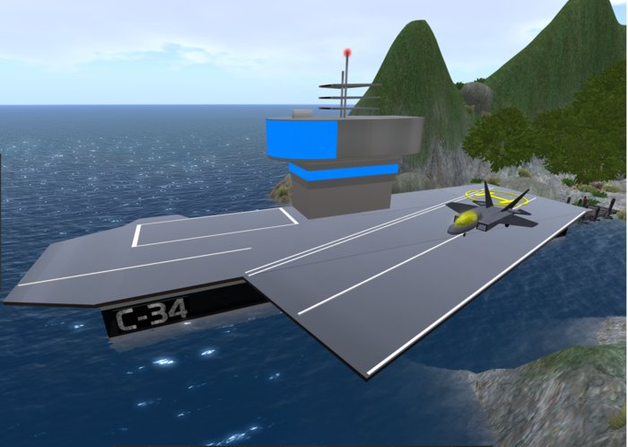 .:#Scarmon Builds#:. C-34 Aircraft Carrier (Live-Aboard) V1.3
