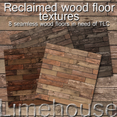 Reclaimed wood floor textures 