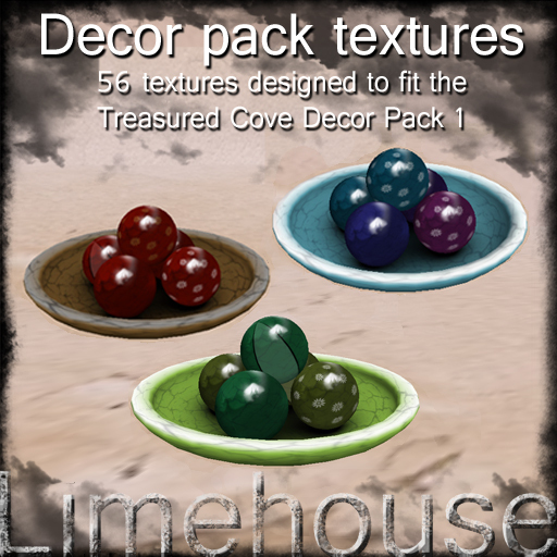 Decor pack textures for sculpties