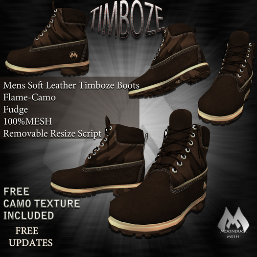 TIMBOZE Flame-Camo  Fudge (boxed)