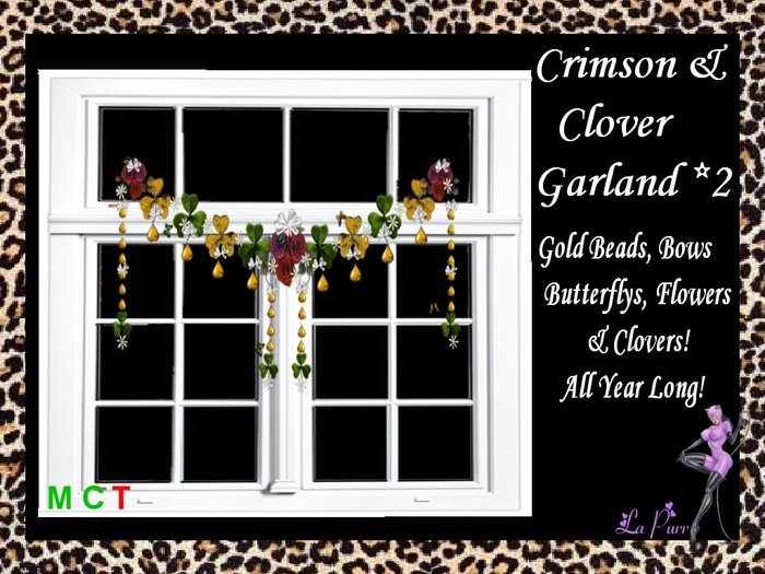 Crimson & Clover Garland 2!