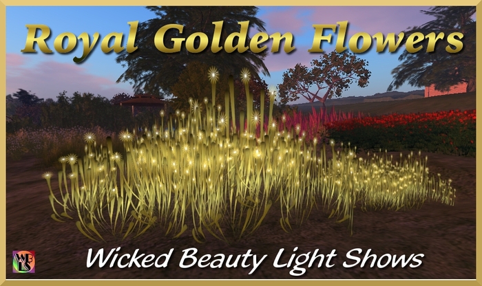 Royal Golden Flowers