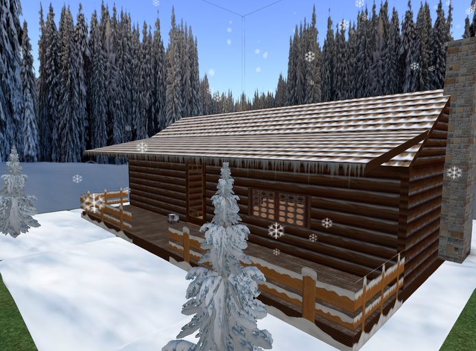 Topaz Winter Cabin