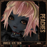 =^.^= Curious Kitties Unreal Fuzz - Unreal Azil Moon Skin - Peaches