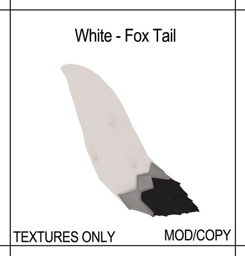 Fox Tail - White