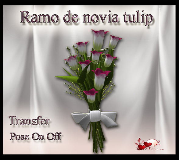 RAMO DE NOVIA TULIP box