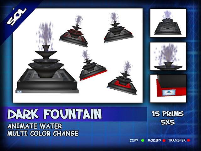 50% OFF *TD* Dark Fountain LIMITED TIME