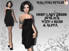YHS Mesh Lady Dress Black