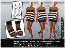 ::STOKED!:: Ahoy! (Mesh) Bubble Dress