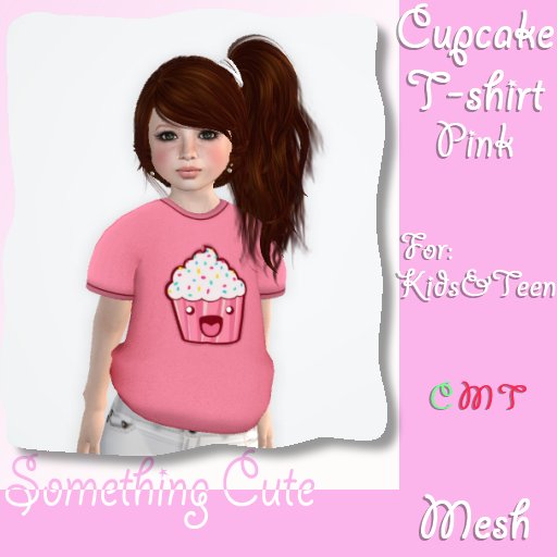 SC. Cupcake T-shirt Pink