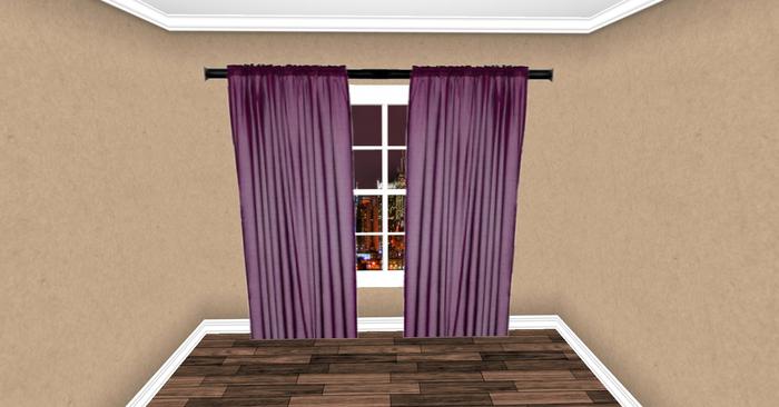 Purple Drapes