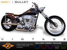 ZERO CC :: Bullet - Vintage (Motorcycle / Chopper / Bike )