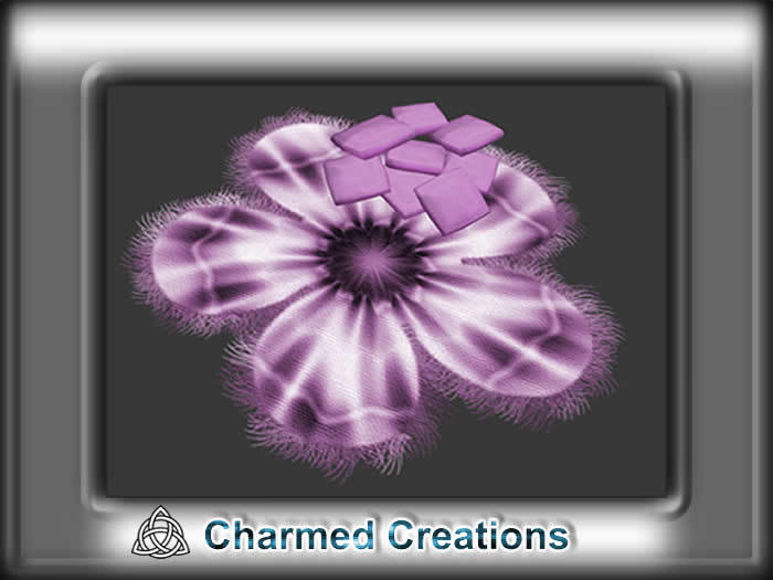 Cuddle Kiss Rug Flower Mauve Incl Cuddle Kiss Menu *