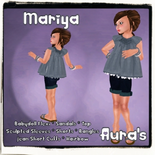 *Aura's* Mariya Outfit - Blue