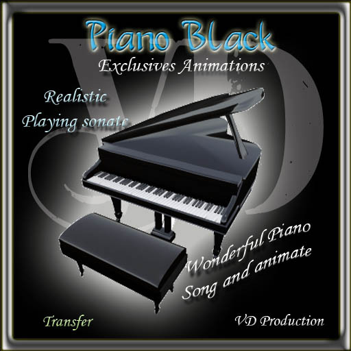 !VD! PIANO Black Boxed