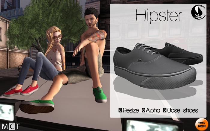 .:: Hipster Sneakers ::. (Gray)