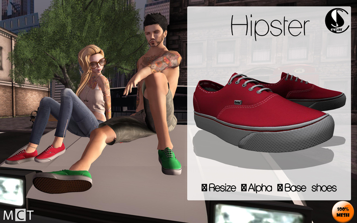 .:: Hipster Sneakers ::. (Red)