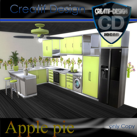 kitchen Apple pie