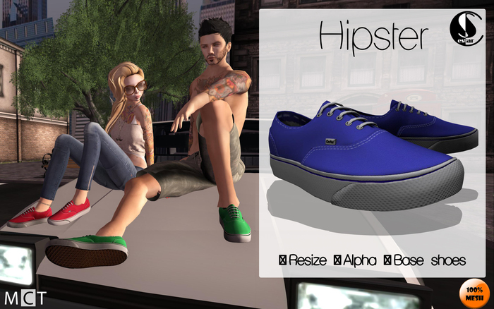 .:: Hipster Sneakers ::. (Blue)