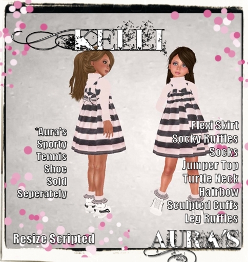 *Aura's* Kelli Dress - Pink