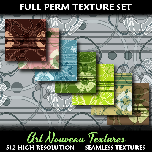 NightMaire Art Nouveau Textures 