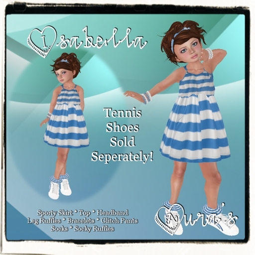 *Aura's* Isabella - Light Blue