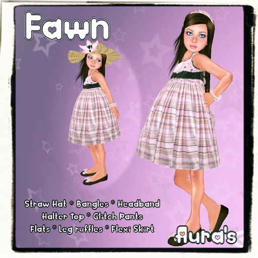 *Aura's* Fawn Dress