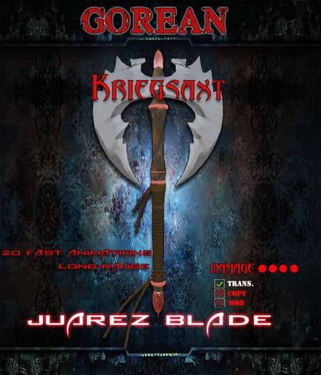 Kriegsaxt - Battel Axe