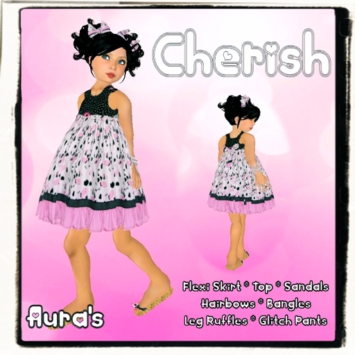 *Aura's* Cherish Dress - Blue