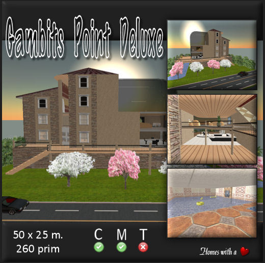 Gambits Point Deluxe, Homes with a Heart