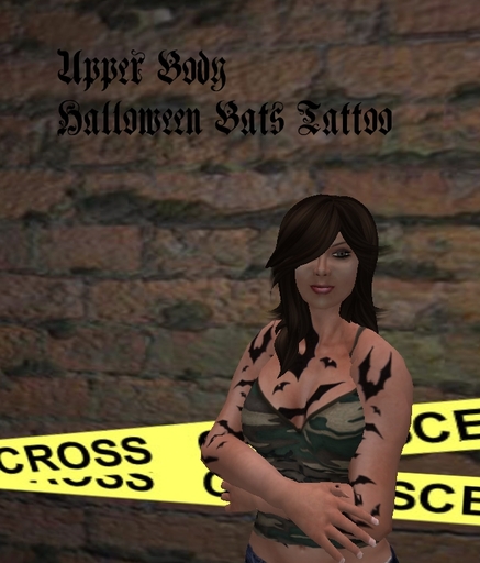 Halloween Bats Tattoo