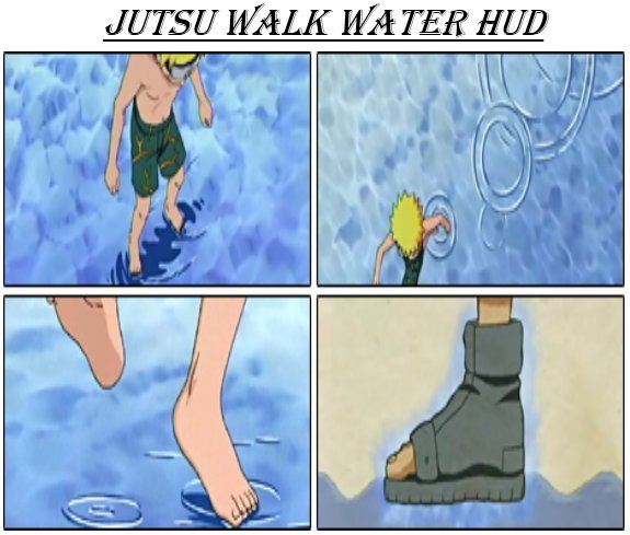 jutsu walk water hud